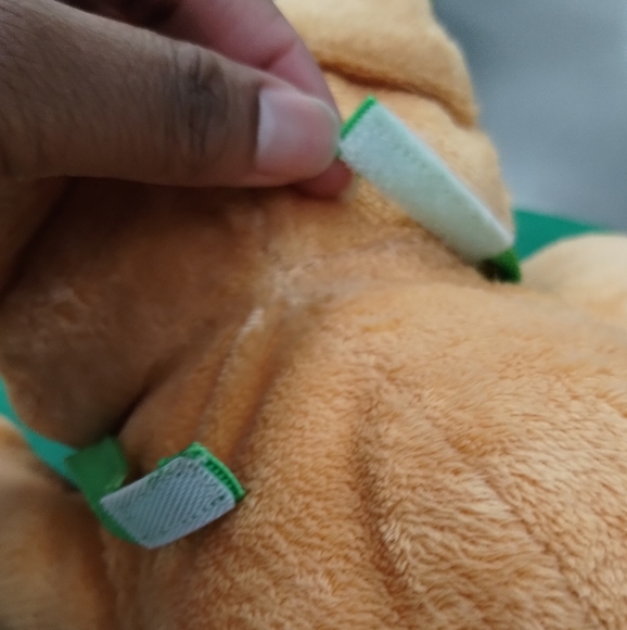 Melissa And Doug Plush Cheddar Orange Cat With Collar Replacement Stuffed animal - Picture 9 of 16